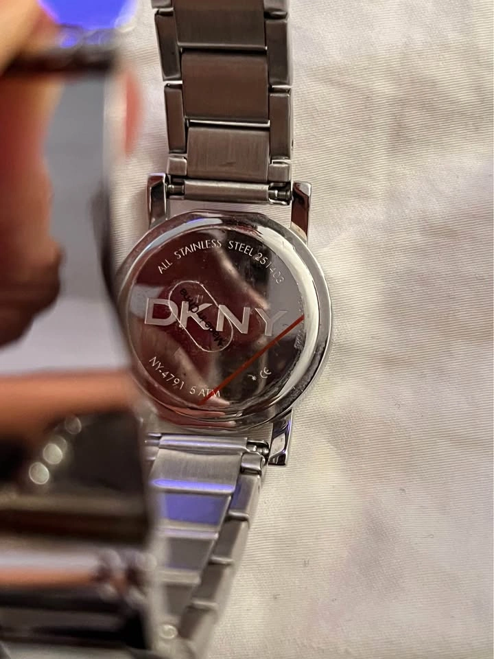 DKNY Mother of Pearl Dial Stainless Steel Crystal Accent NY-4791 - photo 2