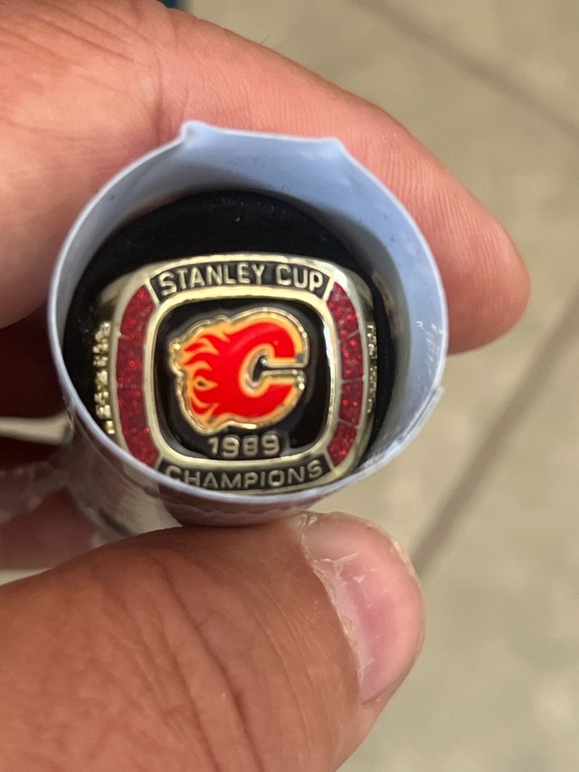 Calgary Flames 1989 Stanley Cup Ring - photo 2
