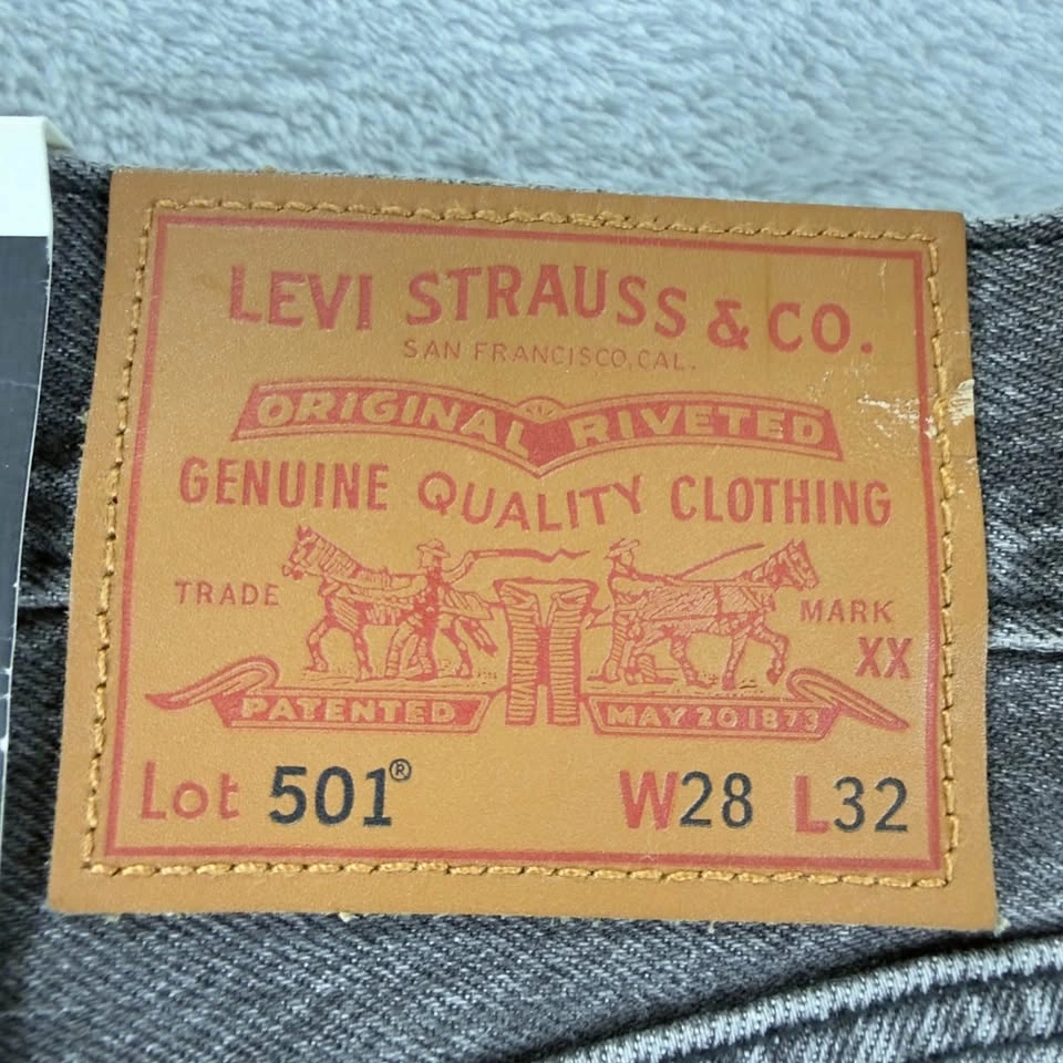 Levi's 501 Red Selvedge Button Fly Jeans - Men's 29x31 NWT - photo 3