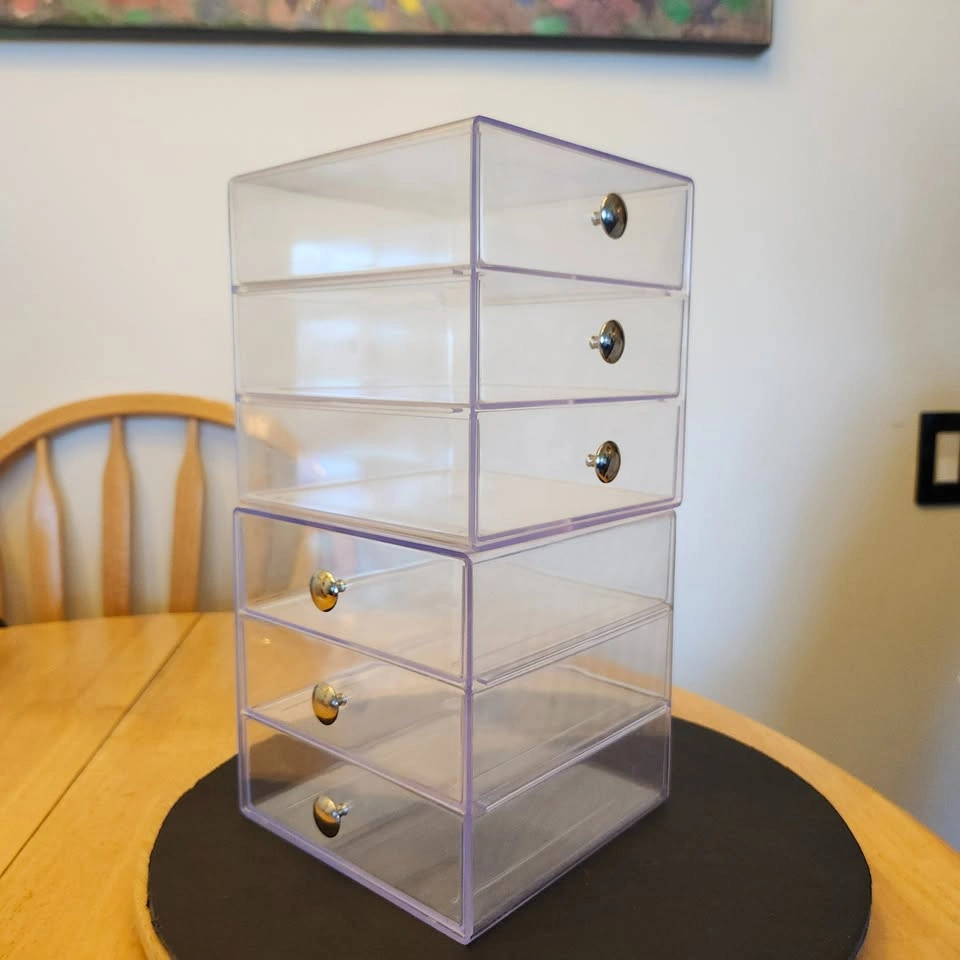 2 Clear Acrylic Storage Containers - photo 3