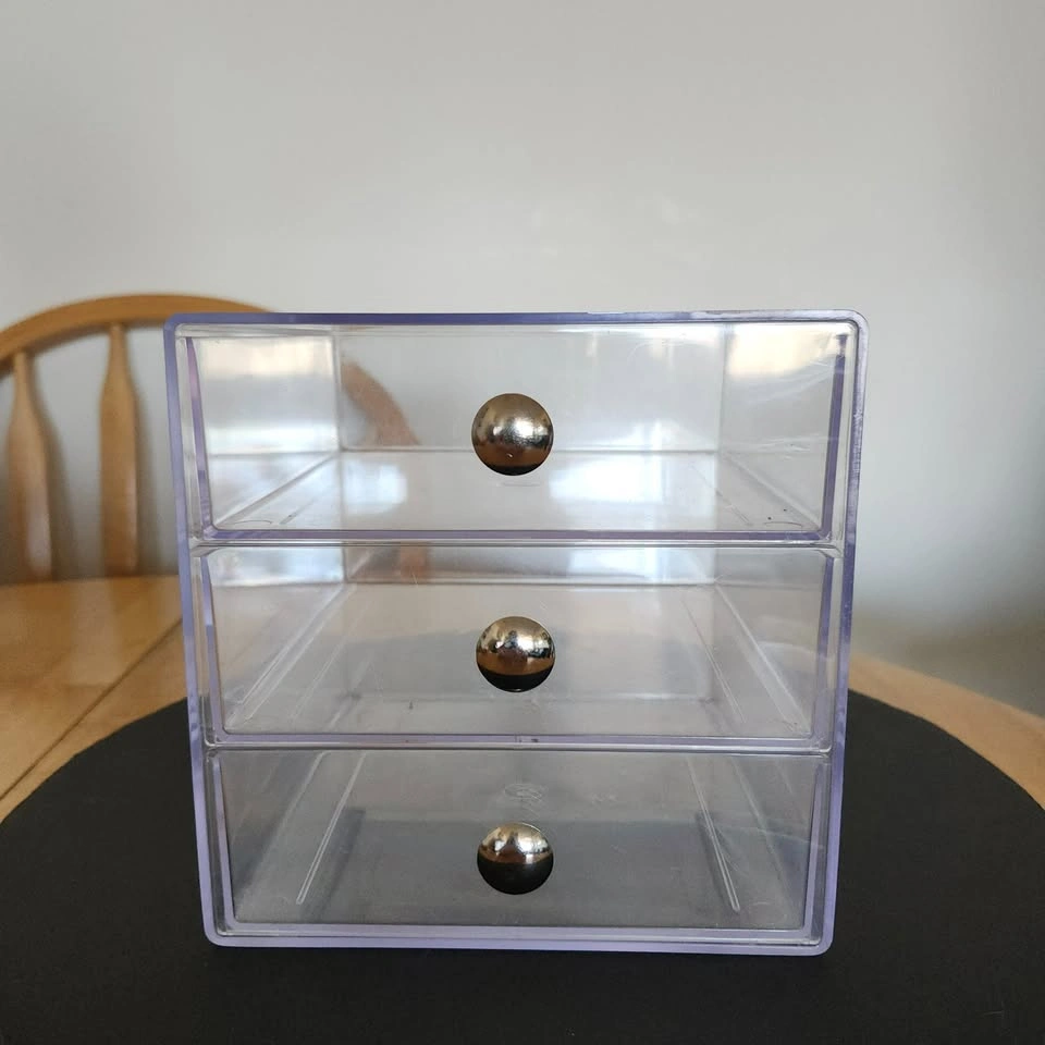 2 Clear Acrylic Storage Containers - photo 4