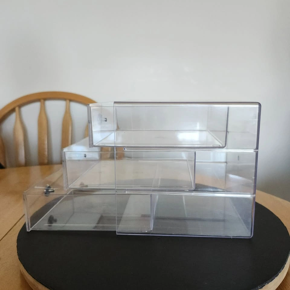 2 Clear Acrylic Storage Containers - photo 5