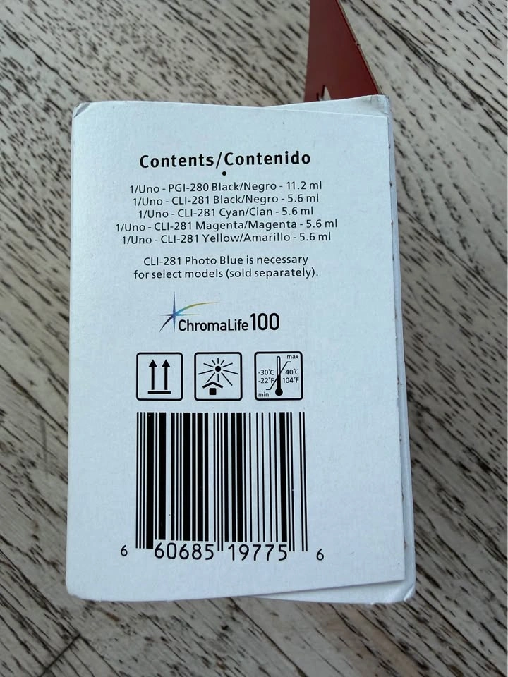 Cannon Full Standard Value Pack of 5 Cannon Cartridges/Ink - photo 3
