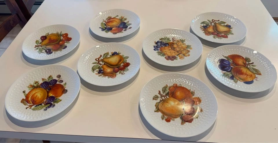 Mitterteich Bavaria Germany Dishes Set of 8 - photo 4