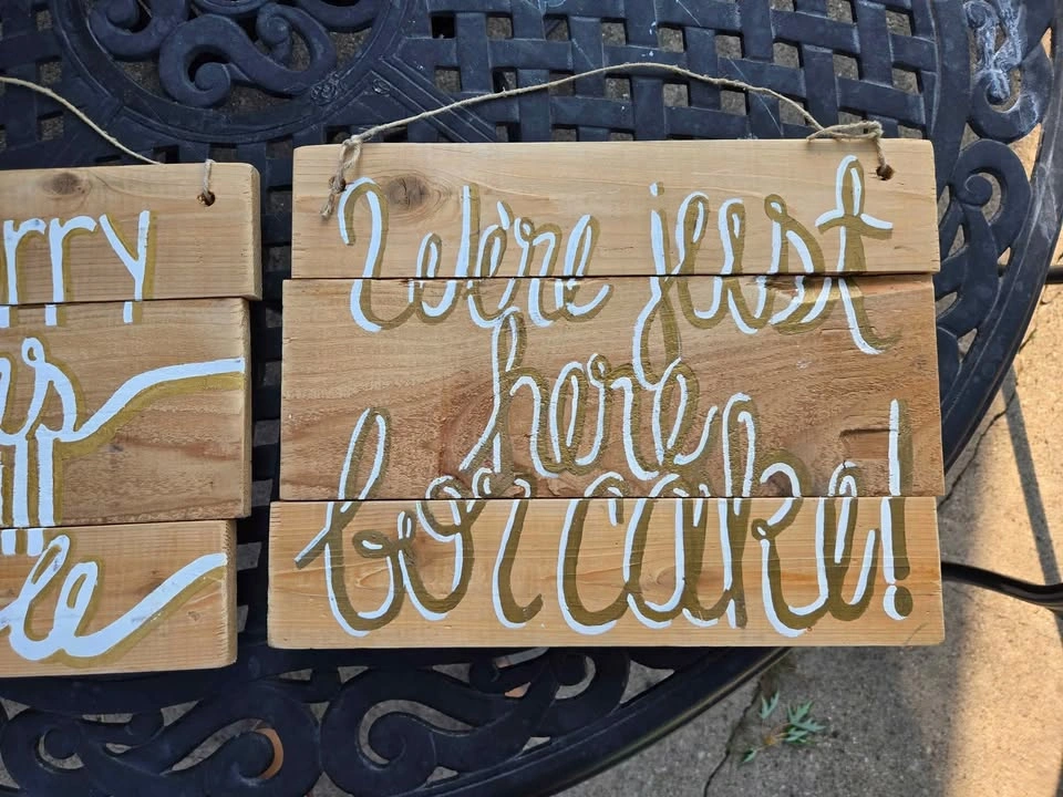 Wedding Signs & Flower Girl Baskets - photo 3