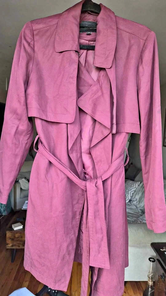 Burgundy Spring Rain Jkt