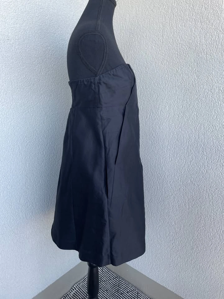Club Monaco Black Silk/cotton Strapless Dress, Size 10 - photo 2
