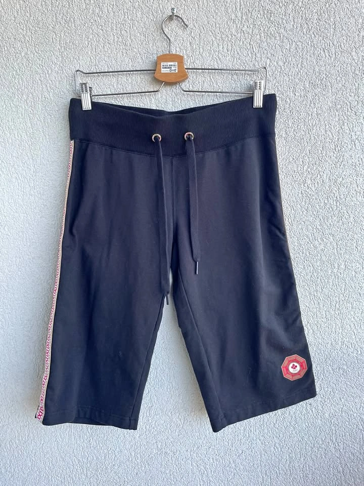 Hudson's Bay Women's L Black Cotton Athleisure Shorts