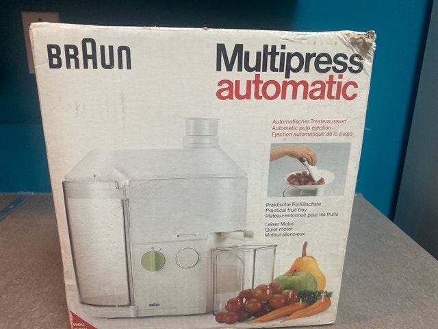 Braun Multipress Juicer