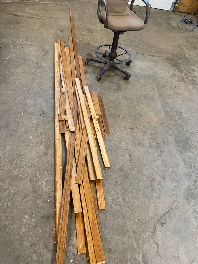 Oak baseboard - photo 2