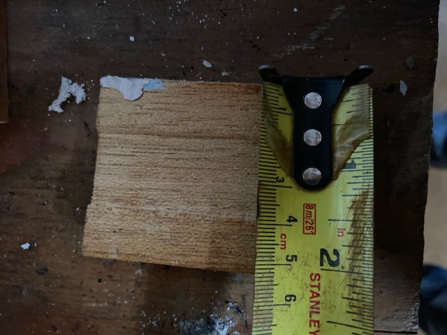 Oak baseboard - photo 3