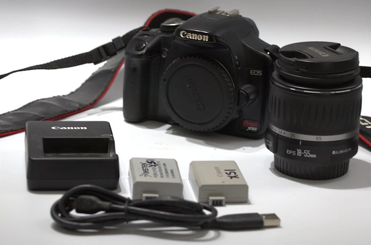 Canon EOS Rebel XSi DSLR Camera with 18-55mm Lens - photo 2