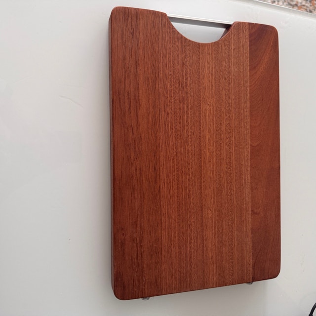 Natural Ebony Wood Cutting Board - 3 Sizes - photo 3