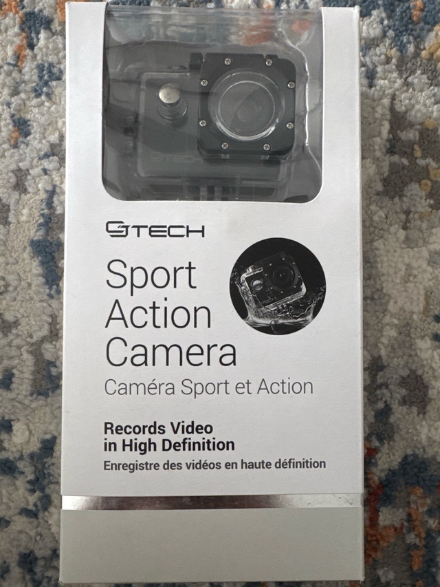CJ Tech Sports Action Camera / High Definition / New Open Box