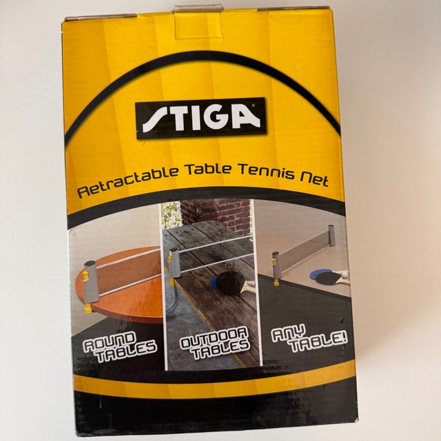 STIGA Retractable Table Tennis Net