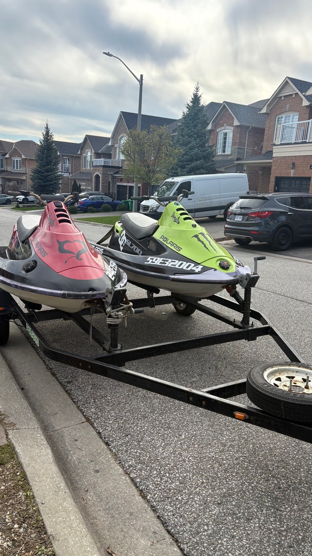 Polaris Jet Skis (2) - Not Running - Trailer Included - photo 2