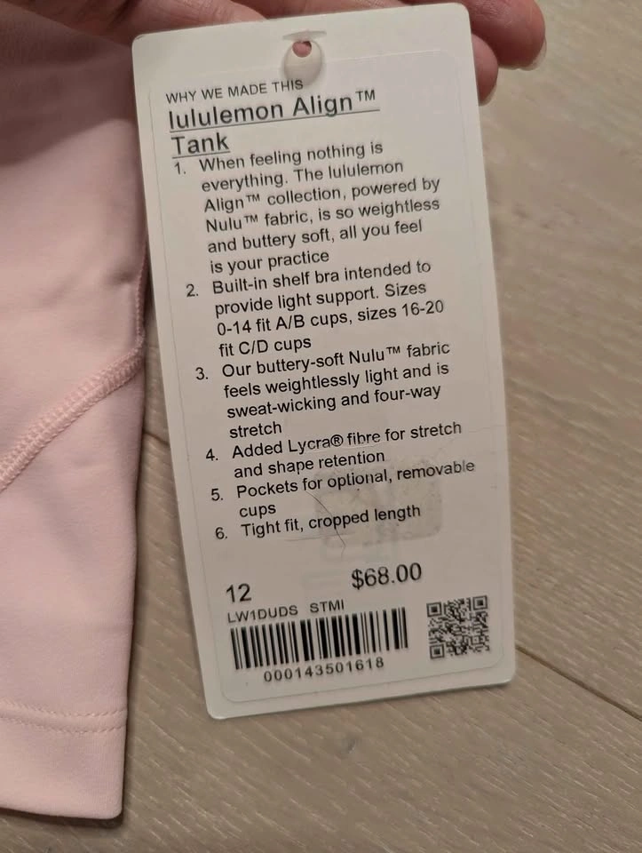 New Lululemon Align Tank - photo 2