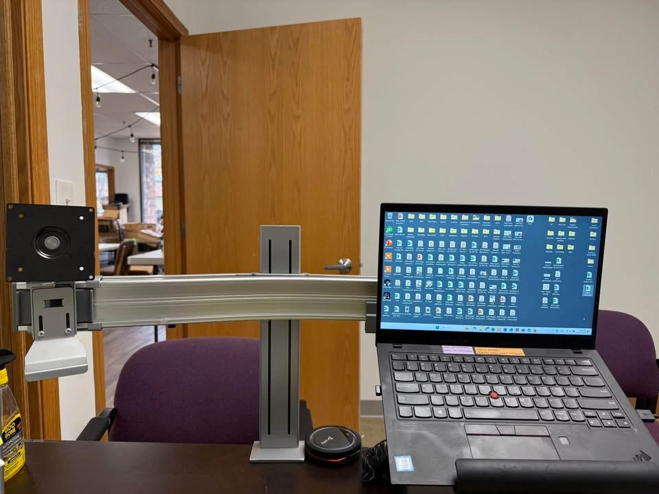 Commercial Monitor Arm Mounts - 8 Available