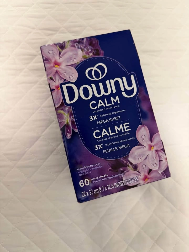 Downy Calm Dryer Sheets (Lavender & Vanilla) 60 Sheets - photo 2