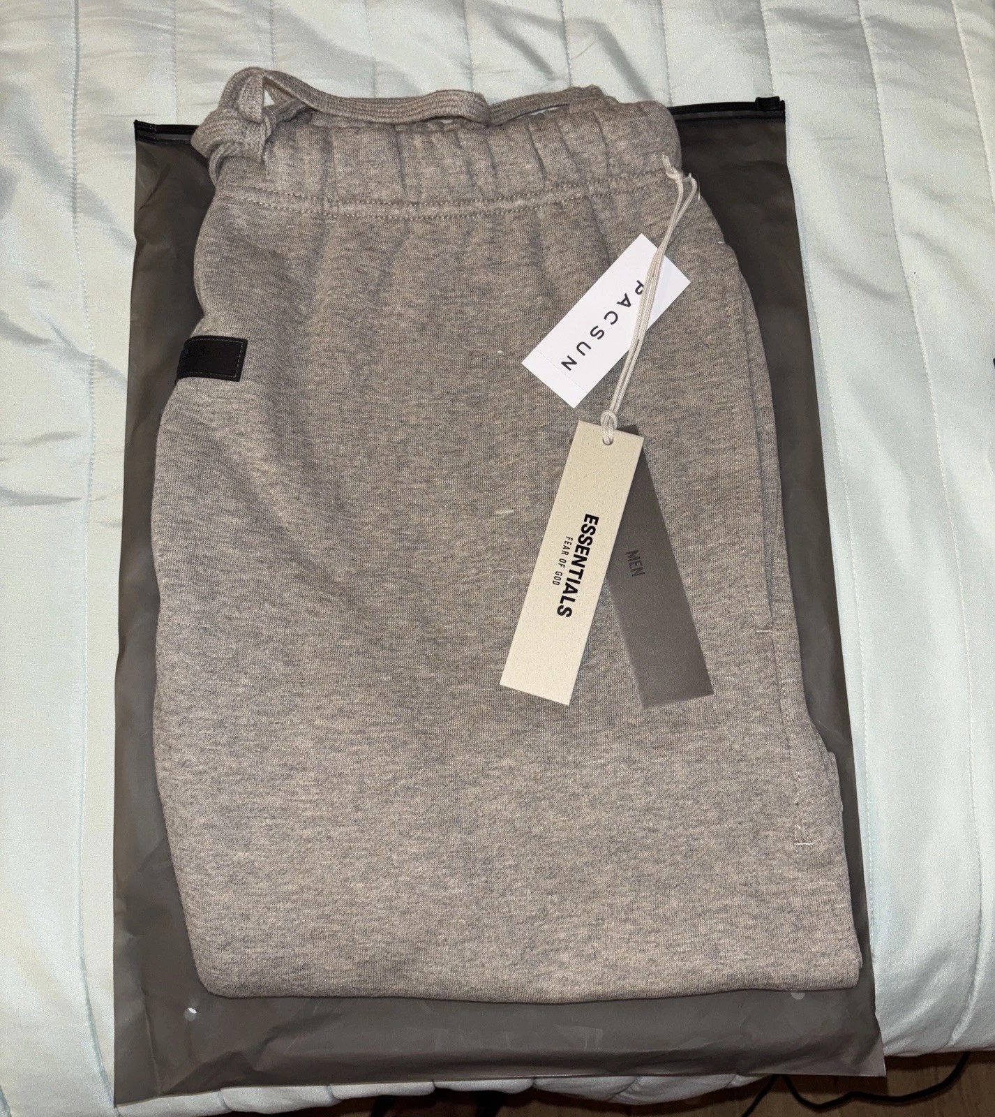 Essentials Fear of God Shorts Dark Oat - M