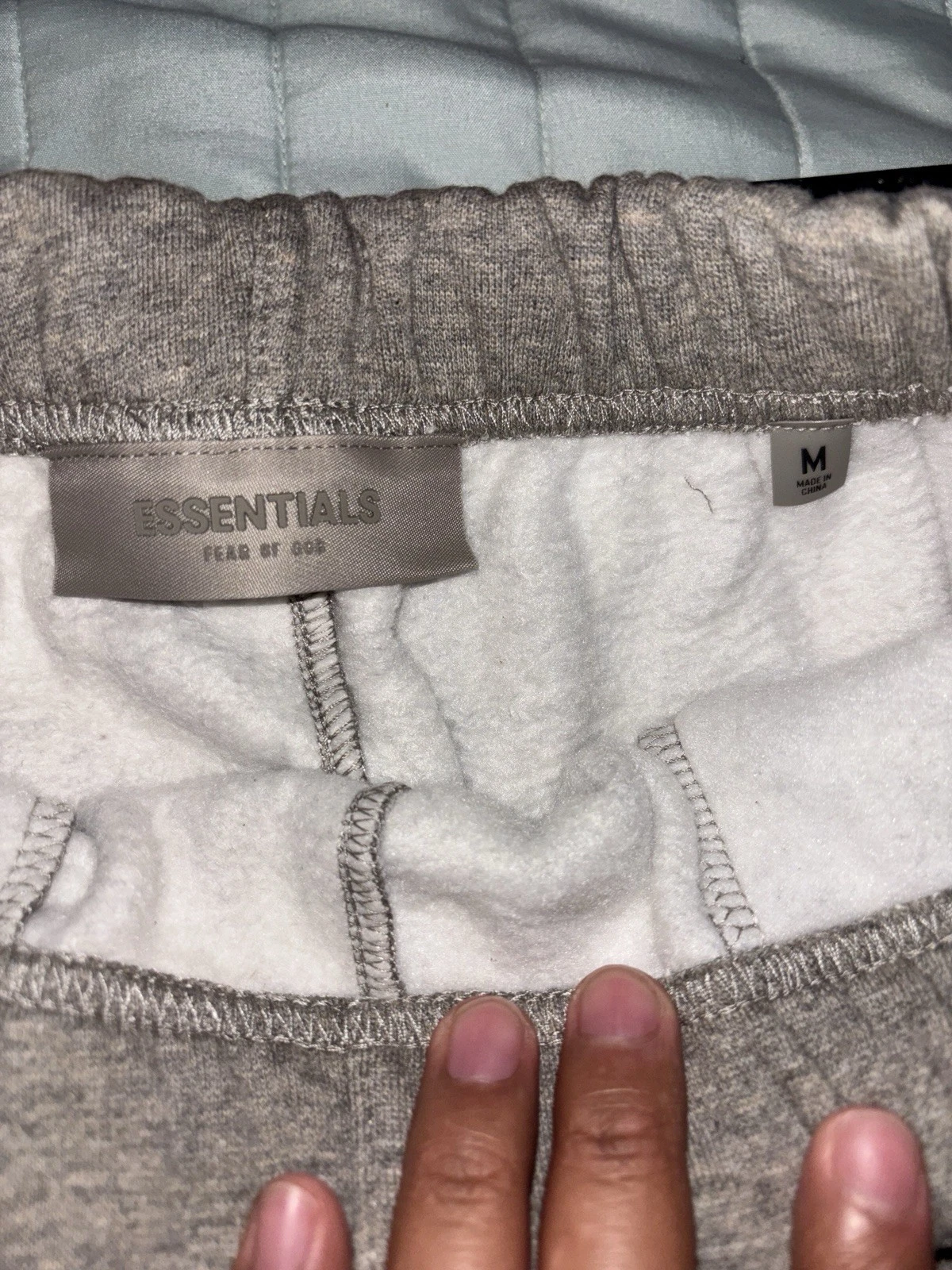 Essentials Fear of God Shorts Dark Oat - M - photo 4