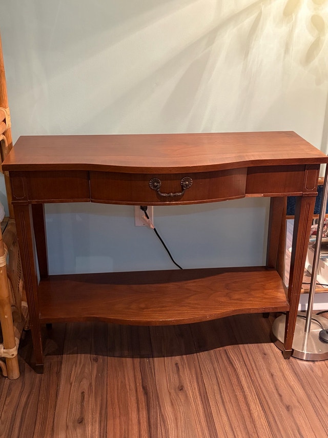 Vintage Knetchel Console Table