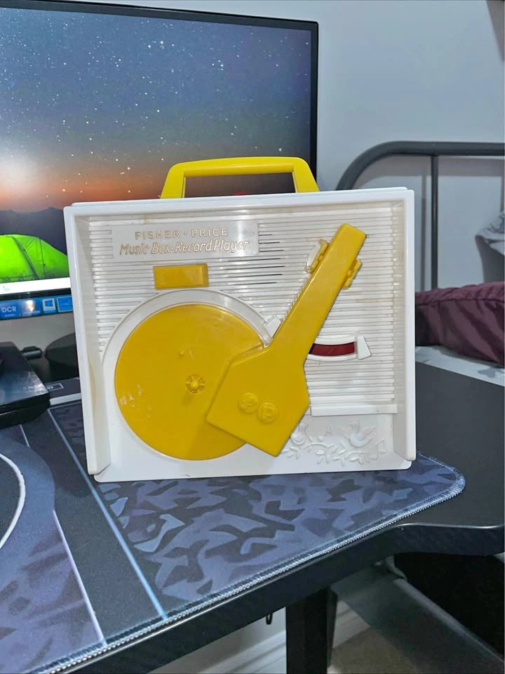 Fisher-Price Music Box Record Player Vintage Toy