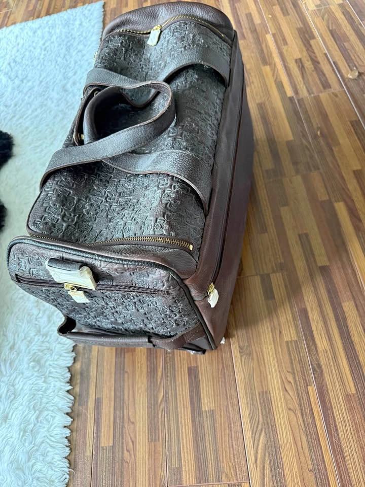 Dussault/ Gene Simmons Leather Duffle Bag - Limited Edition
