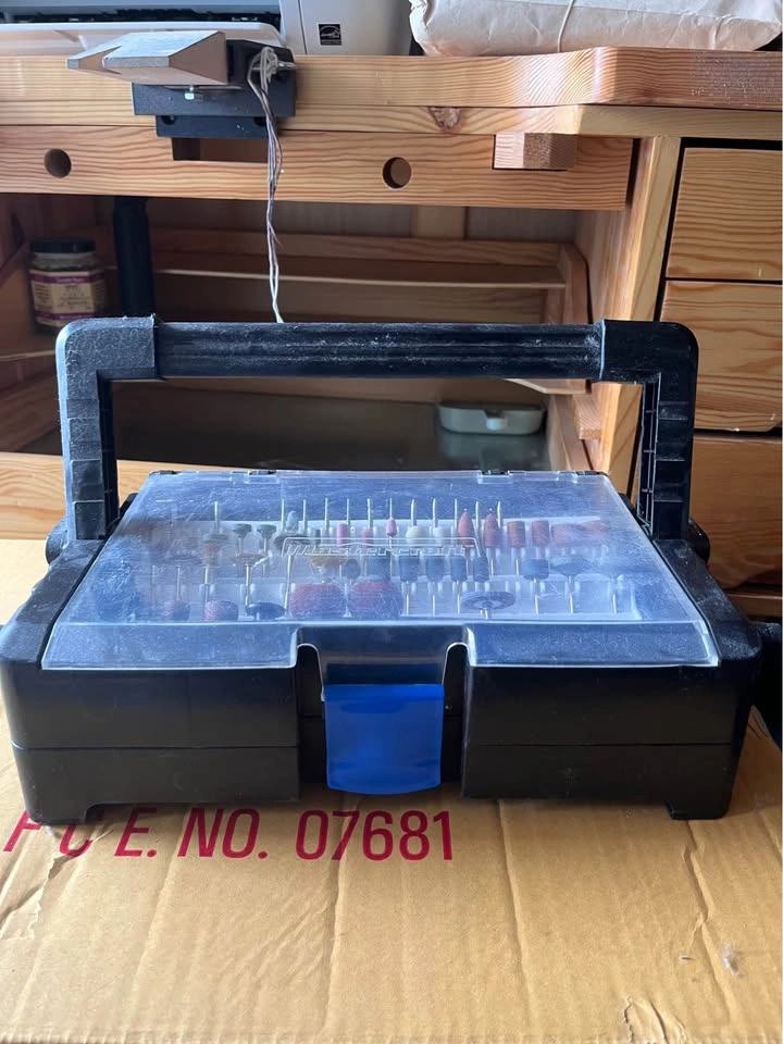 Mastercraft Assorted Rotary Tools and Accessories with Case - photo 3