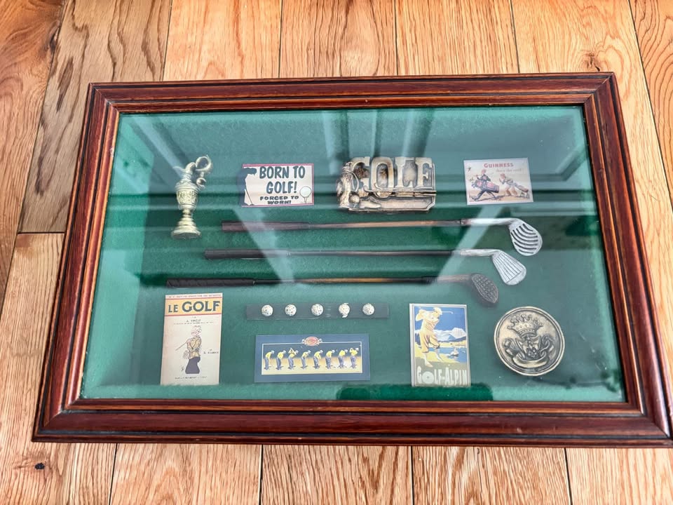Vintage Golf Shadow Box - photo 2