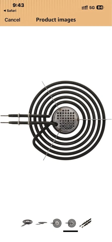 Stove Burners Set of 4 - 2 Big 8", 2 Small 6" - photo 5