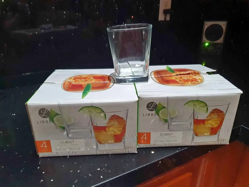 New Libbey Cubist Glass Sets thumbnail