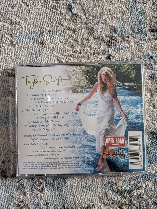 Taylor Swift CD 2006 1st Album - photo 2
