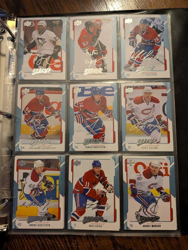 7 Binders of Hockey Cards Mixed Hockey Card Lot - photo 2