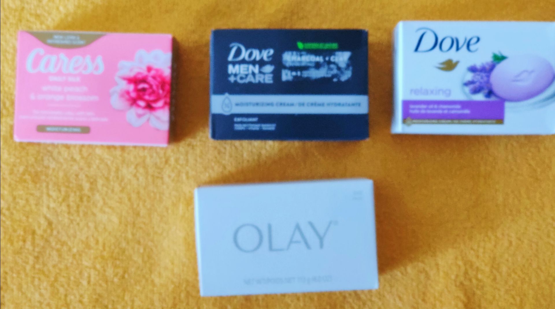 Brand Name Bar Soaps - Dove, Caress, Olay - $1.50 Each