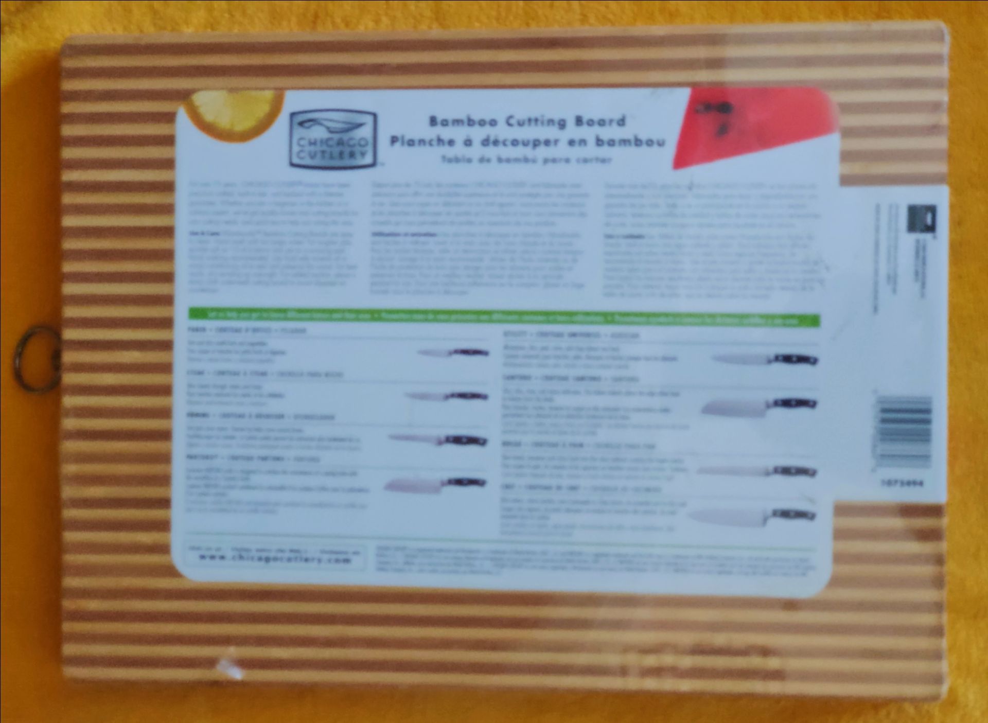 Lot of 3 Cutting Boards - Bamboo + Plastic Set - Kitchen Deal! - photo 2
