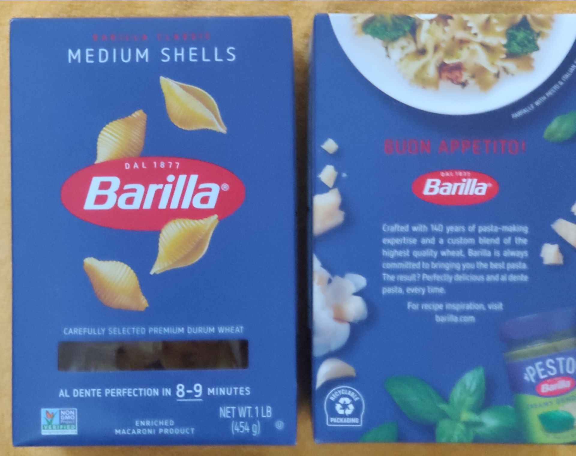 Brand New Barilla Medium Shells Pasta – 1 lb | Unopened & Fresh!