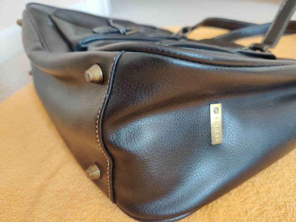 Brand New Foray Burgundy Tote/Laptop Bag - photo 3