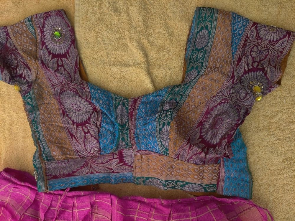 Beautiful Pink & Brocade Lehenga Choli Set - photo 2