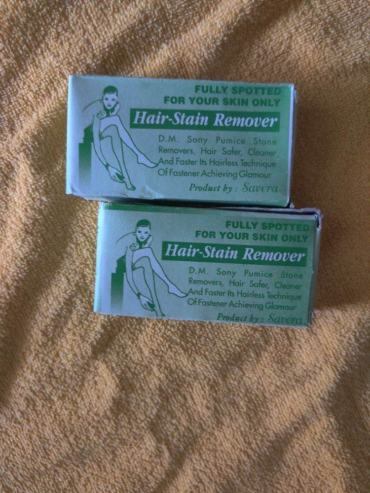 D.M. Sony Hair-Stain Remover Pumice Stones (2 Packs)