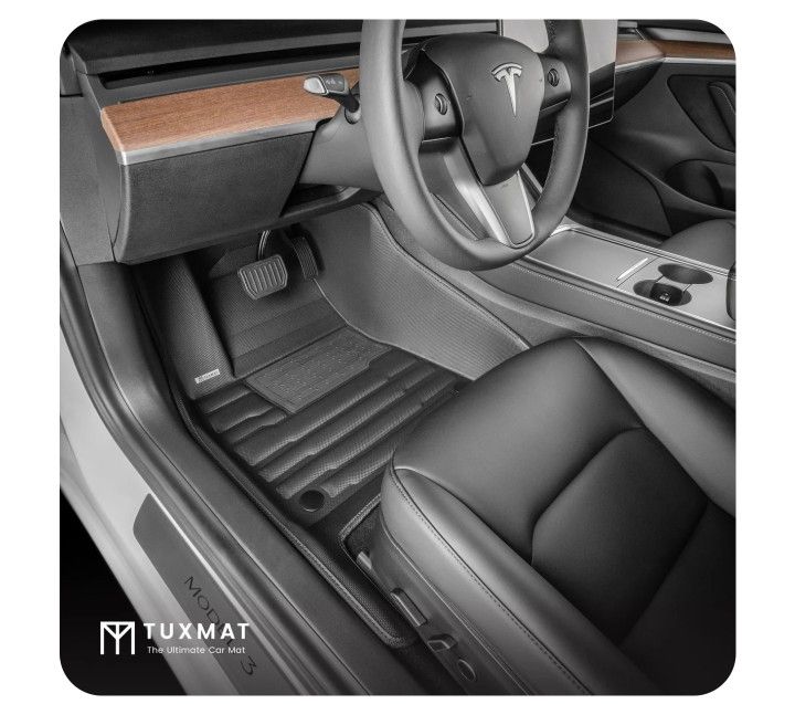 Tuxmat Leather Mats Tesla Model 3 (7 pcs) - photo 2