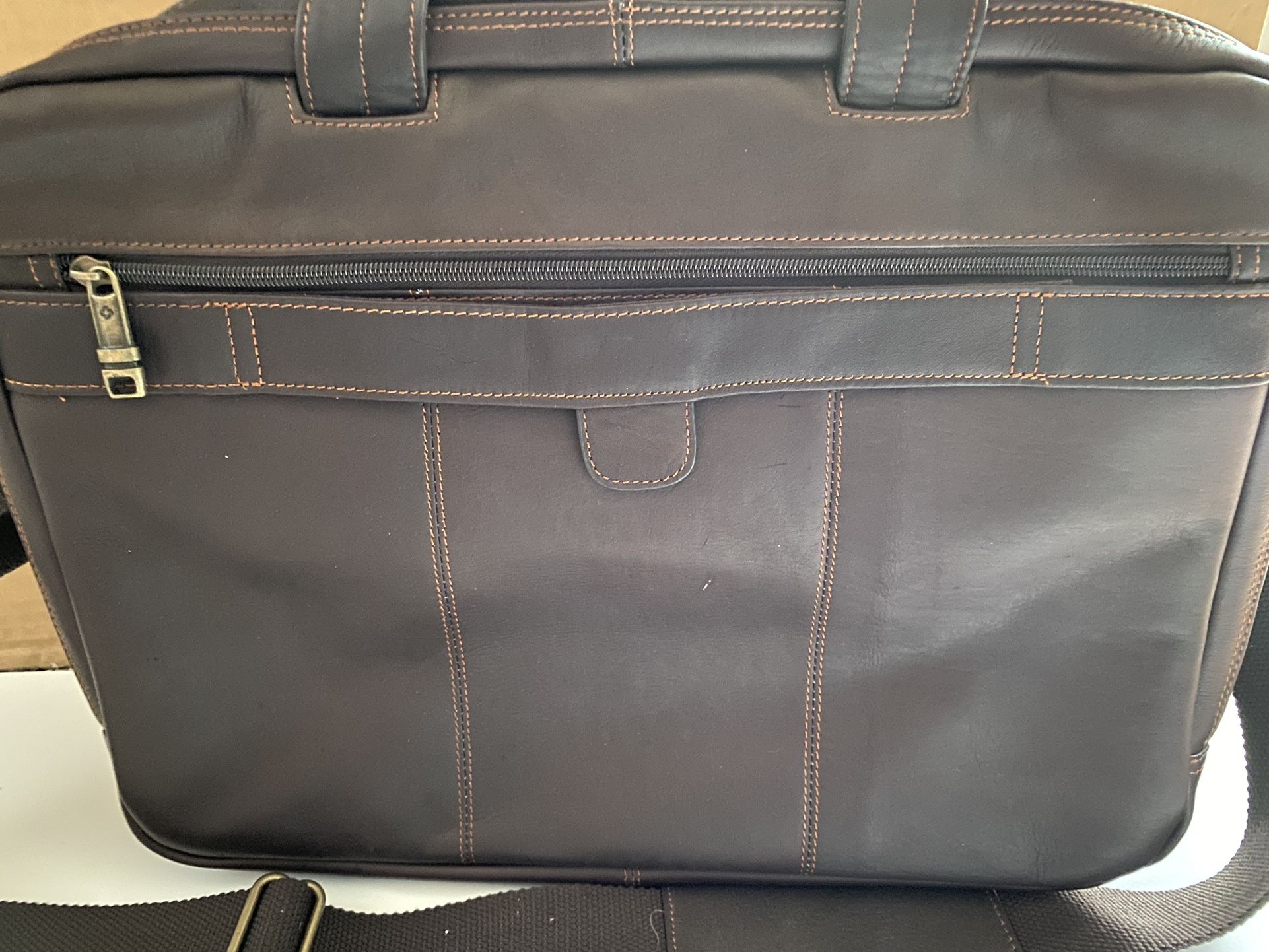 Samsonite Durham Leather Laptop Briefcase/Crossbody Bag - photo 5