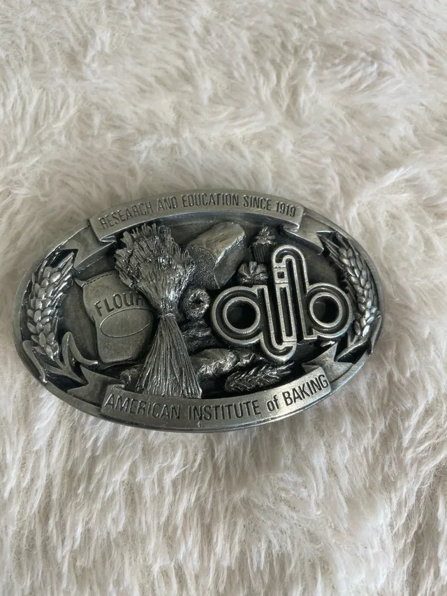 Vintage Steel Brass Pewter Belt Buckle Collection image indicator(6)