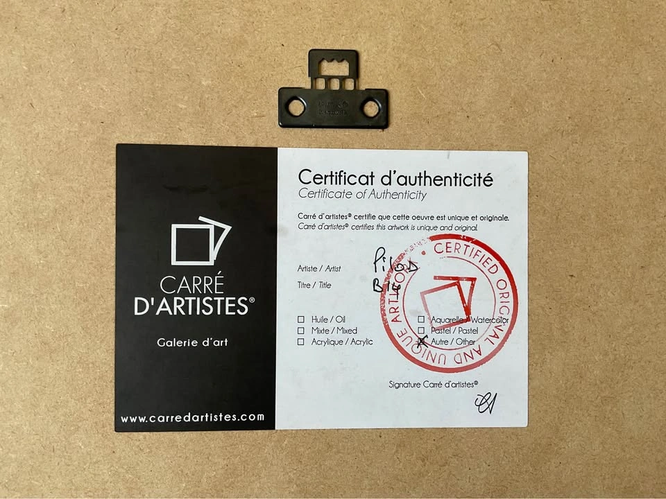 Carré d’artistes art - 9.5” x 9.5” - photo 4