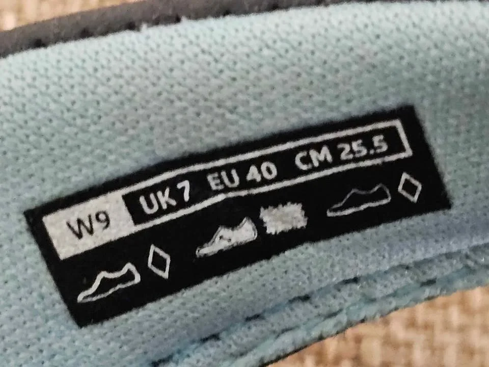 Sole Flip Flop Sandals Women Size 9 Grey with Aqua accent image indicator(3)