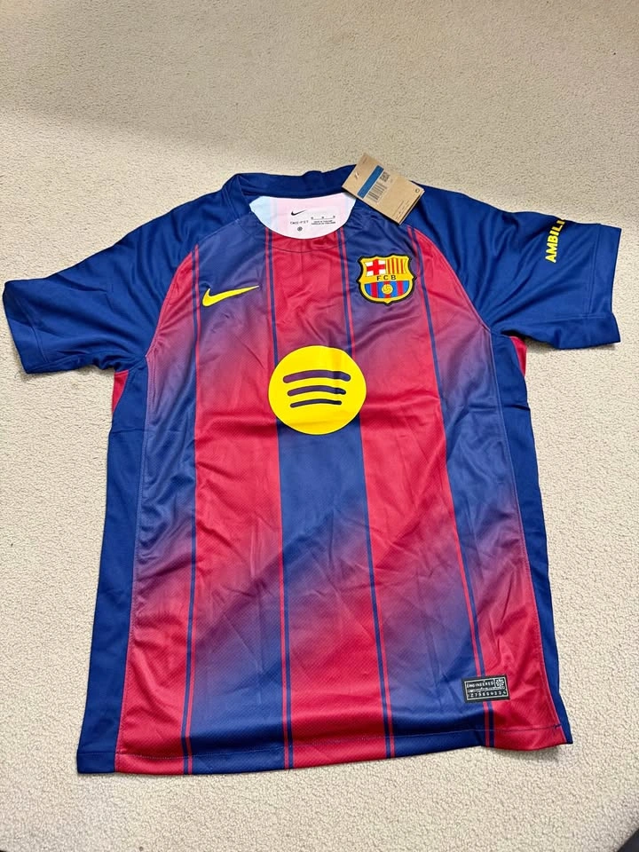 FC Barcelona 2025-2026 Jersey Lamine Yamal L