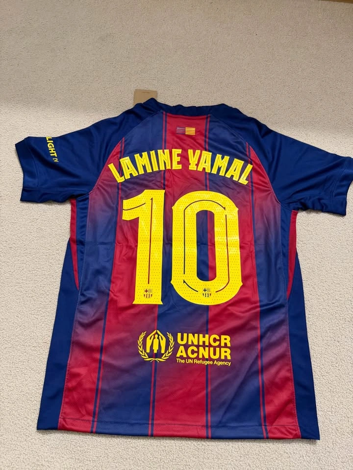 Fc Barcelona 2025-2026 Jersey Lamine Yamal - photo 4