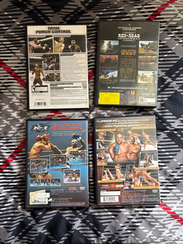 Lot Of 4 PS2 Games: Red Dead Revolver, Fight Night 04 & More - photo 2