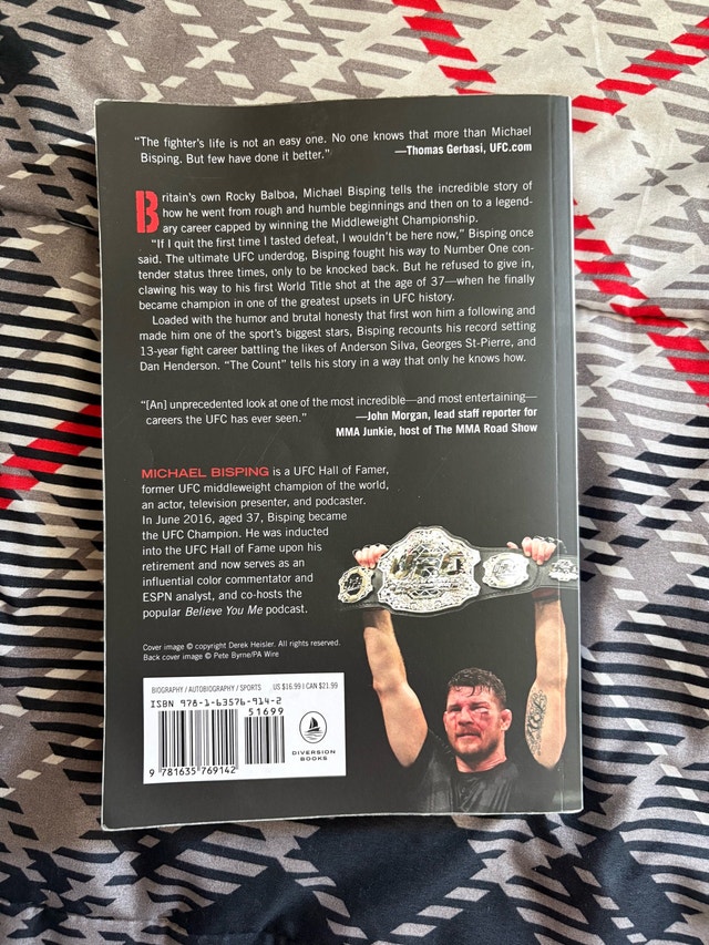 Michael Bisping - Quitters Never Win My Life in UFC - photo 2