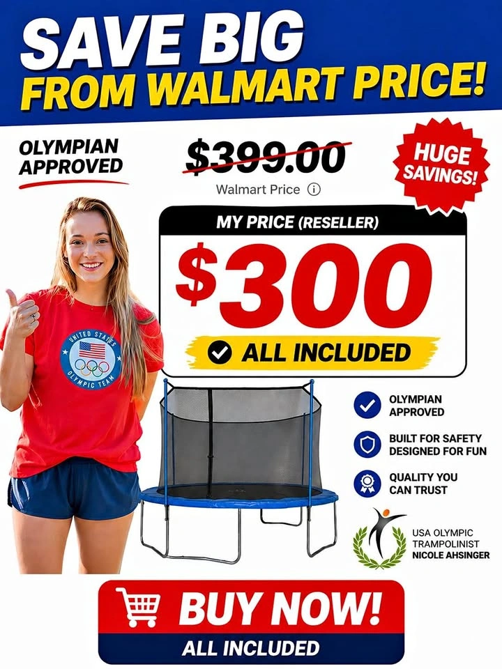 12 ft Trampoline with Enclosure